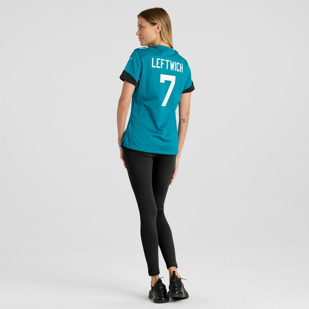 Byron Leftwich Jacksonville Jaguars Women's Retired Player Game Jersey Teal | Nike for Sale