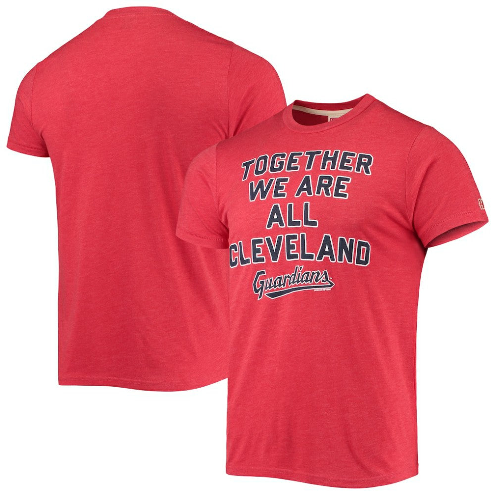 Cleveland Guardians Homage Hyper Local Tri-Blend T-Shirt - MLB