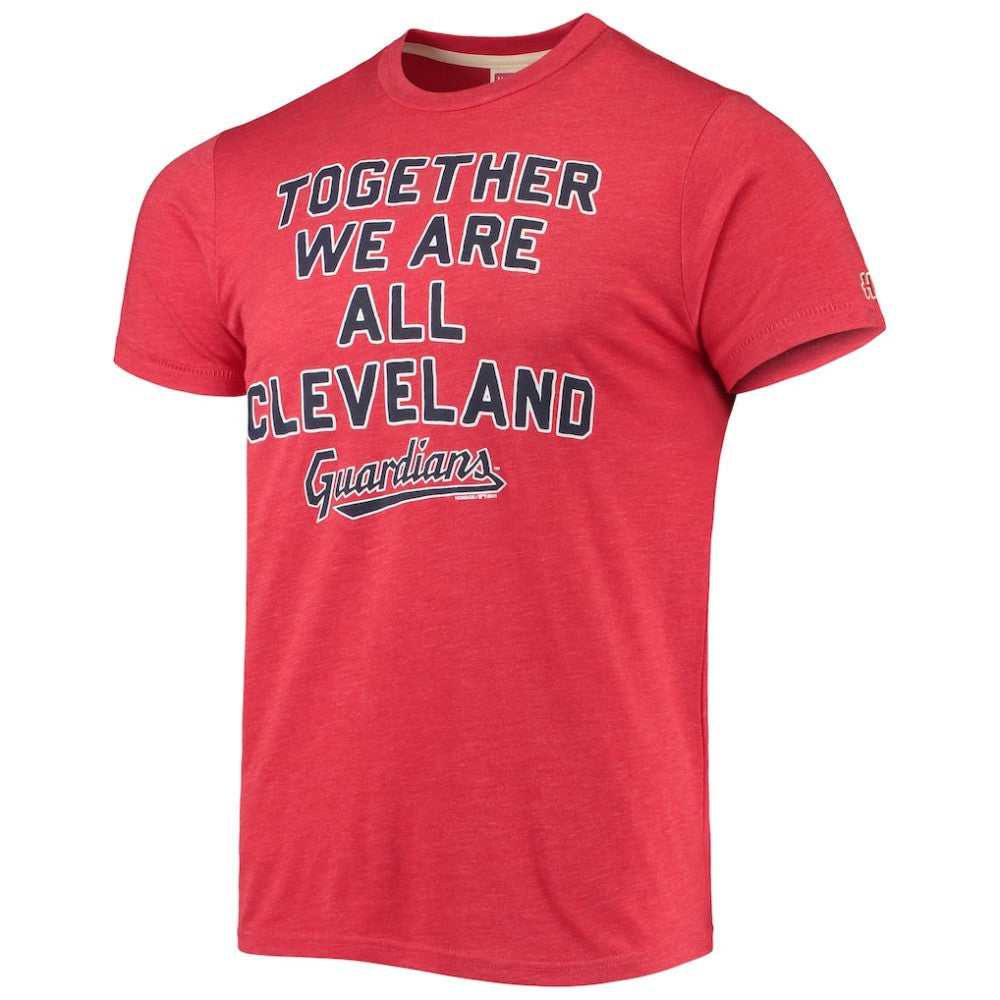 Cleveland Guardians Homage Hyper Local Tri-Blend T-Shirt - MLB