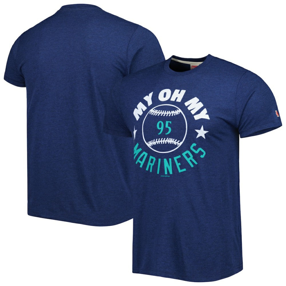 Seattle Mariners Homage Hyper Local Tri-Blend T-Shirt - MLB
