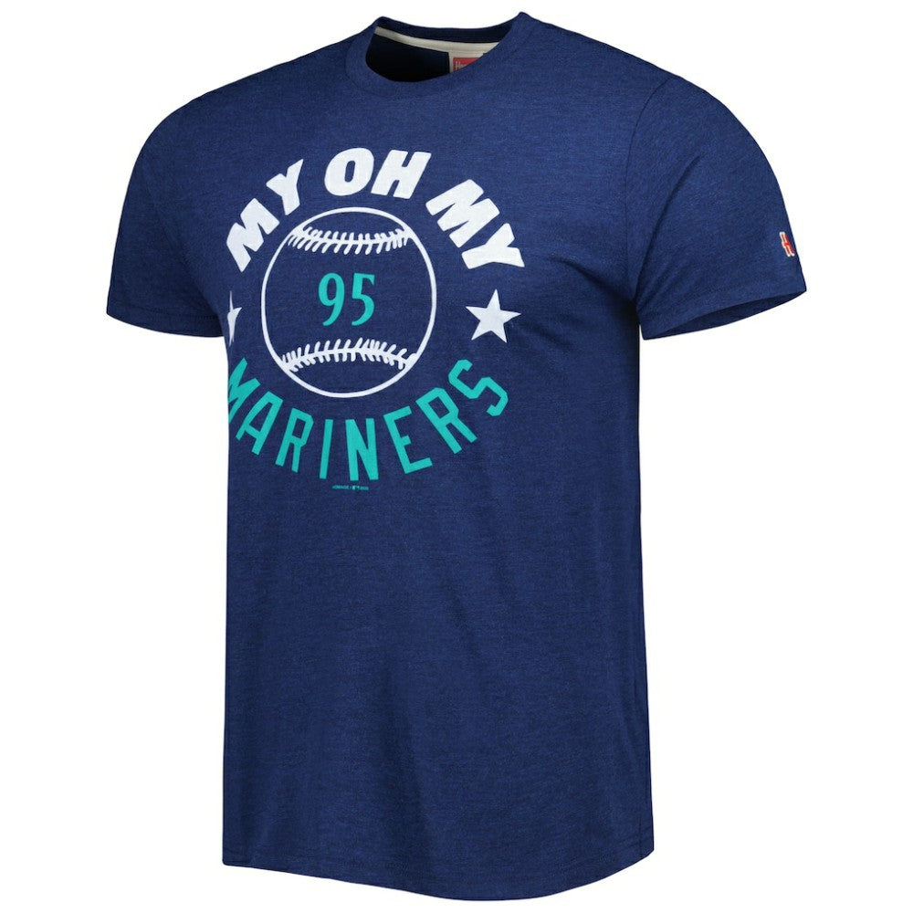 Seattle Mariners Homage Hyper Local Tri-Blend T-Shirt - MLB