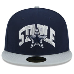 Dallas Cowboys New Era NFL x Staple Collection 59FIFTY Fitted Hat Navy/Gray | NFL