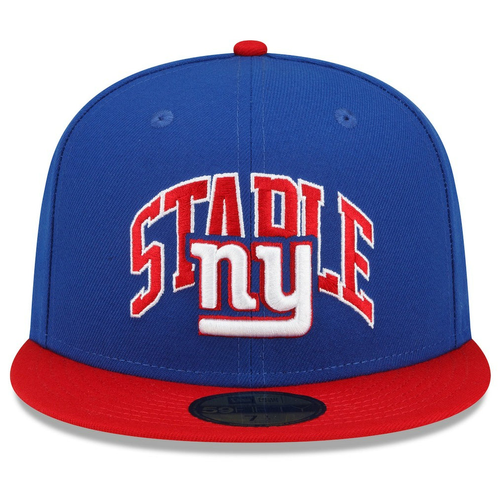 New York Giants New Era NFL x Staple Collection 59FIFTY Fitted Hat Royal/Red | NFL