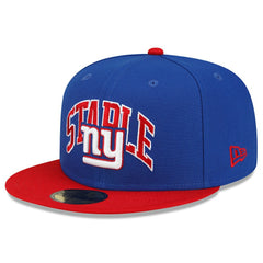 New York Giants New Era NFL x Staple Collection 59FIFTY Fitted Hat Royal/Red | NFL