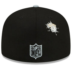 Las Vegas Raiders New Era NFL x Staple Collection 59FIFTY Fitted Hat Black/Gray | NFL