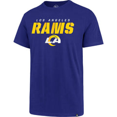 Los Angeles Rams '47 Logo Traction Super Rival T-Shirt Royal | 47 brand