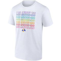 Los Angeles Rams City Pride Team T-Shirt White | Fanatics