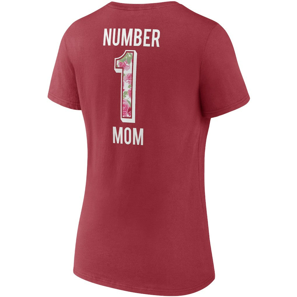 Arizona Cardinals Women's Team Mother's Day V-Neck T-Shirt Cardinal | Fanatics
