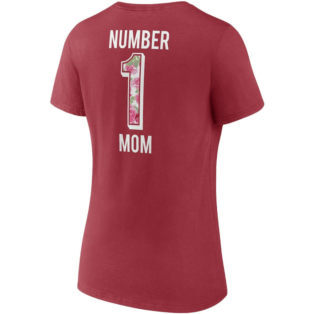Arizona Cardinals Women's Team Mother's Day V-Neck T-Shirt Cardinal | Fanatics