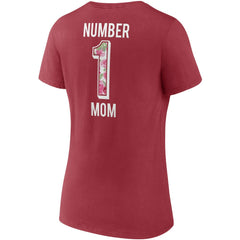 Arizona Cardinals Women's Team Mother's Day V-Neck T-Shirt Cardinal | Fanatics