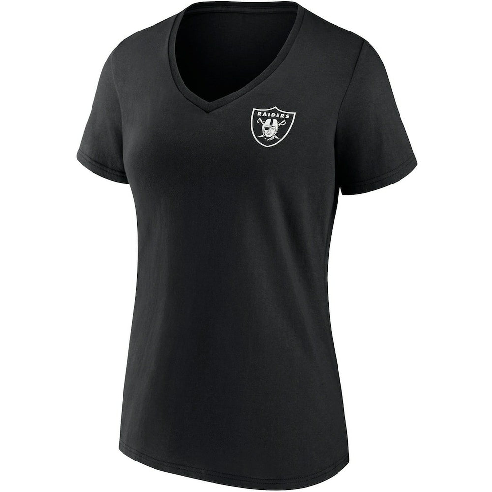 Las Vegas Raiders Women's Team Mother's Day V-Neck T-Shirt Black | Fanatics