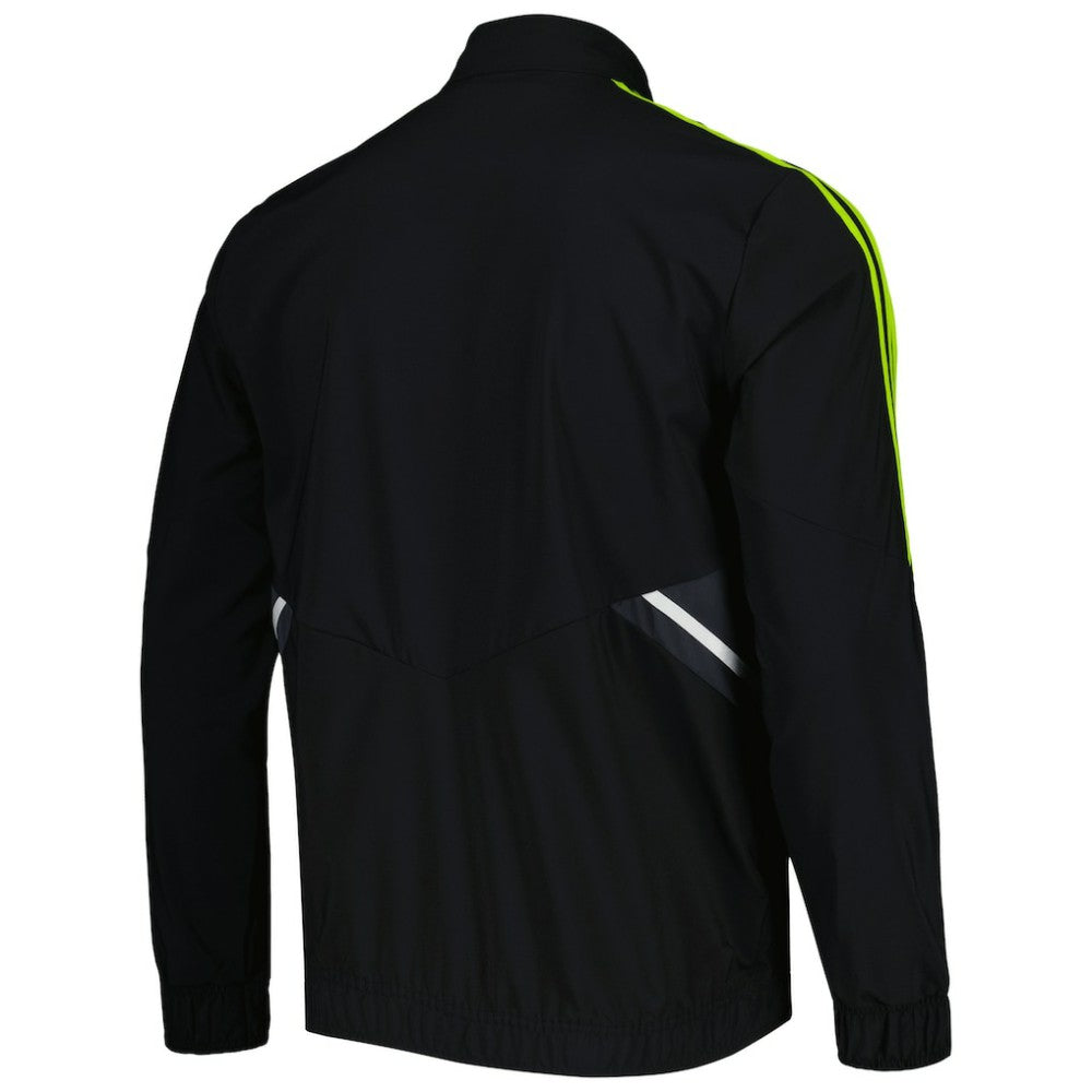 Manchester United Presentation AEROREADY Full-Zip Jacket Black | Adidas online