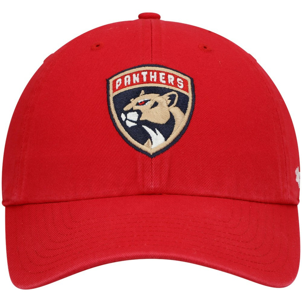 Florida Panthers '47 Logo Clean Up Adjustable Hat - Red - NHL