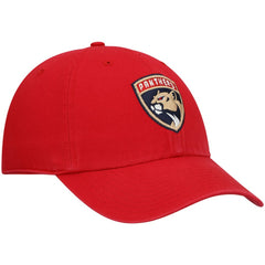 Florida Panthers '47 Logo Clean Up Adjustable Hat - Red - NHL