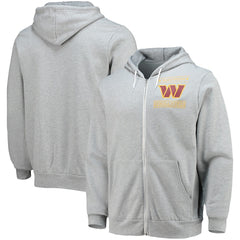 Washington Commanders NFL x Darius Rucker Collection Sponge Fleece Full-Zip Hoodie Heathered Gray | Fanatics