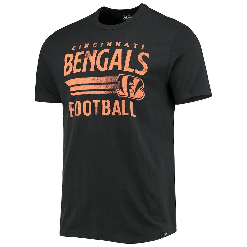 Cincinnati Bengals '47 Conrider Franklin T-Shirt Black | 47 brand