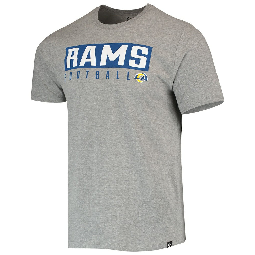 Los Angeles Rams '47 Major Super Rival T-Shirt Gray | 47 brand