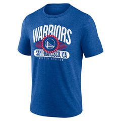 Golden State Warriors Badge of Honor Tri-Blend T-Shirt Royal - NBA