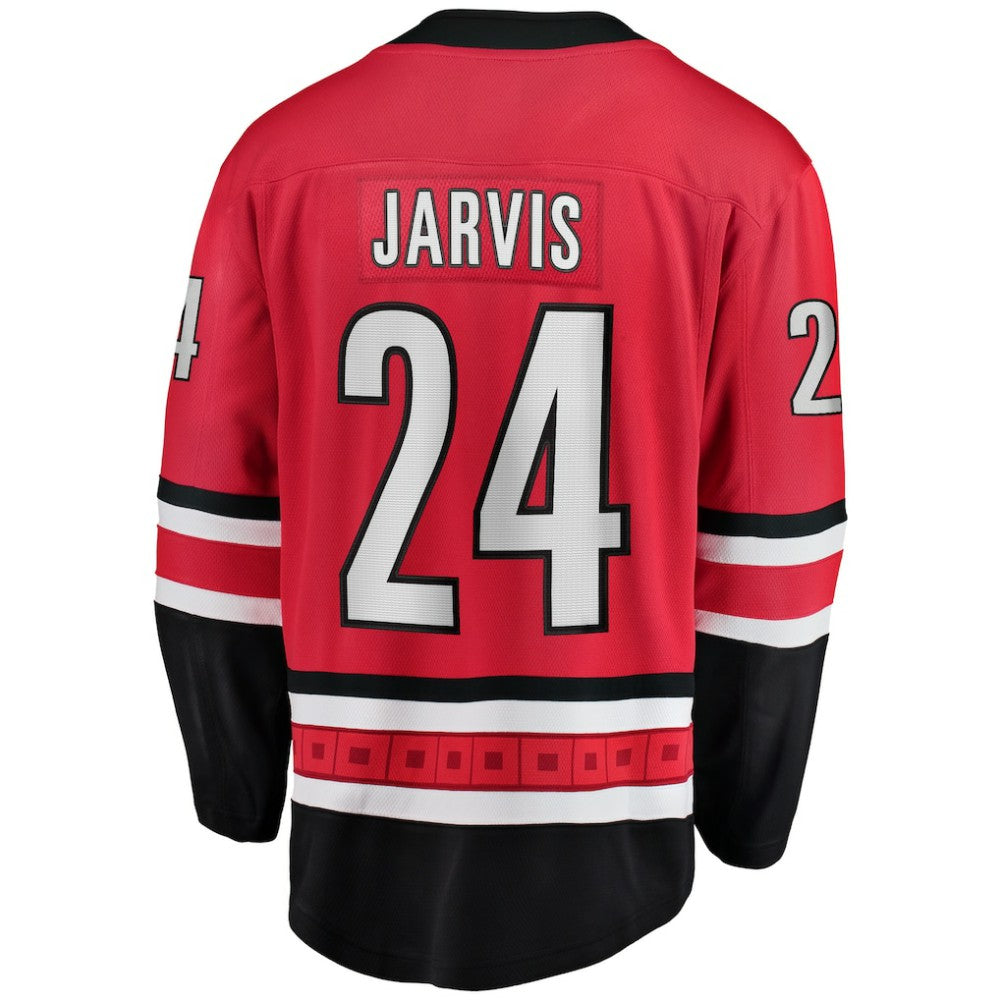 Seth Jarvis Carolina Hurricanes Fanatics Alternate Breakaway Player Jersey - Red - NHL