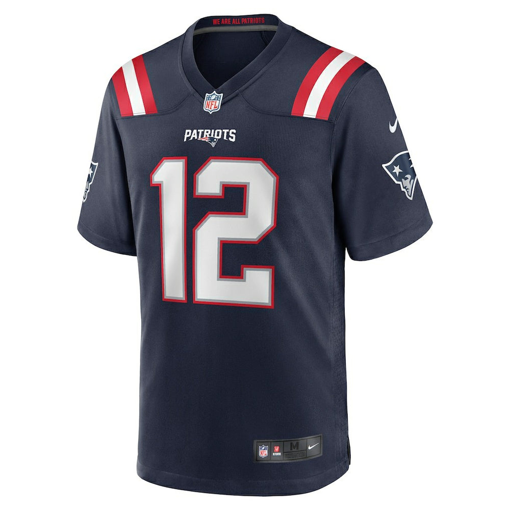 Tom Brady New England Patriots Game Retired Player Jersey Navy | Nike for Sale