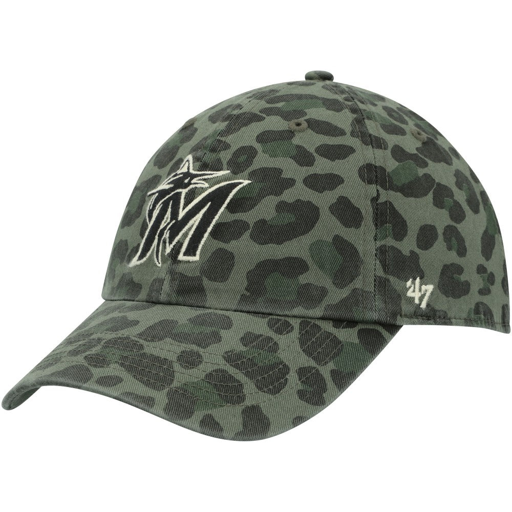Miami Marlins '47 Women's Bagheera Clean Up Adjustable Hat - MLB