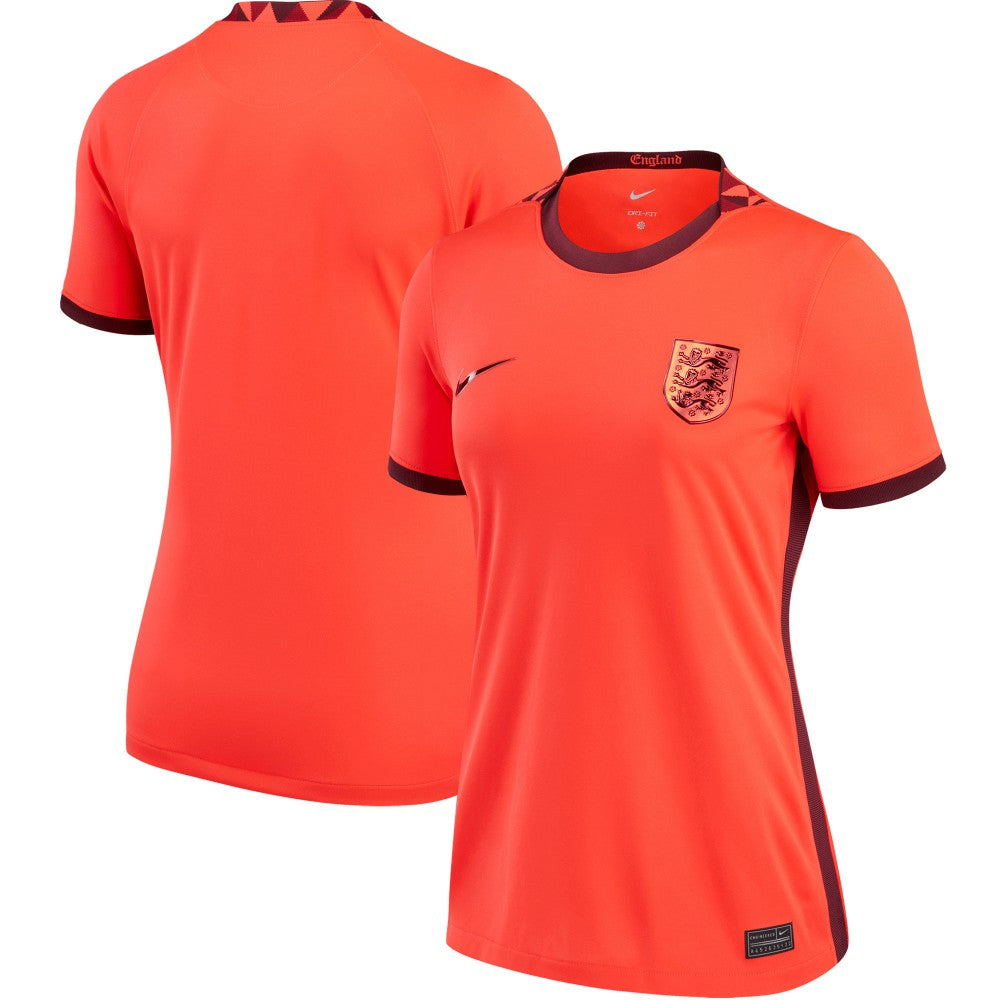 England Women's National Team Women's 2022/23 Away Replica Blank Jersey Red | Nike online