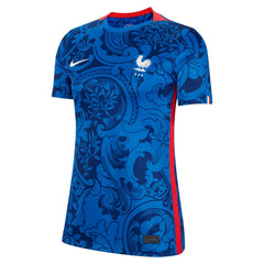 France Women's National Team Women's 2022/23 Home Replica Blank Jersey Blue | Nike discount