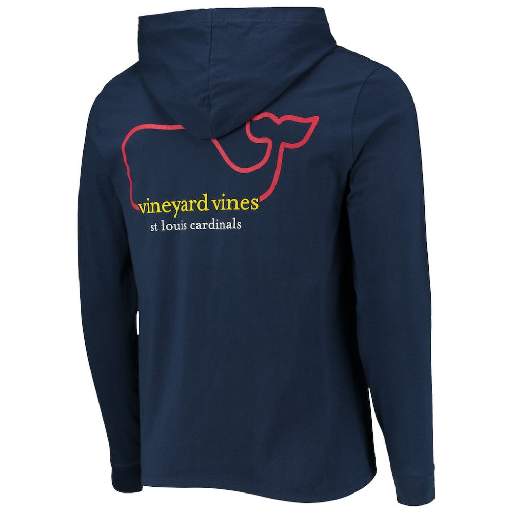 St. Louis Cardinals Vineyard Vines Long Sleeve Hoodie T-Shirt - MLB