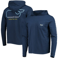 Tampa Bay Rays Vineyard Vines Long Sleeve Hoodie T-Shirt - MLB