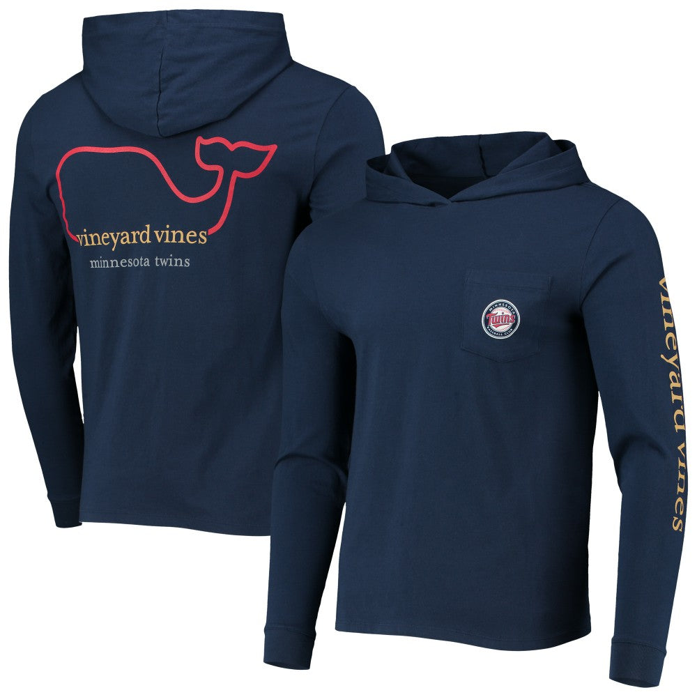 Minnesota Twins Vineyard Vines Long Sleeve Hoodie T-Shirt - MLB