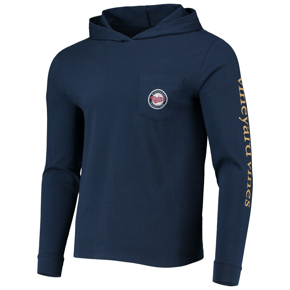 Minnesota Twins Vineyard Vines Long Sleeve Hoodie T-Shirt - MLB