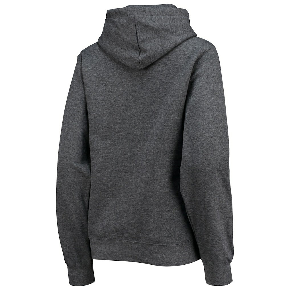 Washington Commanders WEAR by Erin Andrews Women's Fleece Pullover Hoodie Heathered Gray | NFL