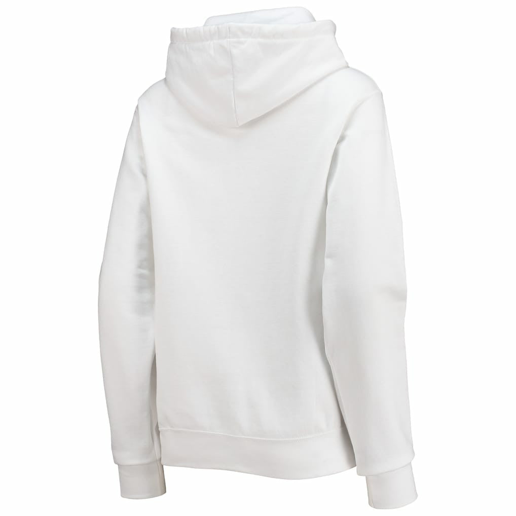 Washington Commanders WEAR by Erin Andrews Women's Fleece Pullover Hoodie White | NFL
