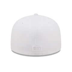Colorado Rockies New Era White on White 59FIFTY Fitted Hat Hats - MLB