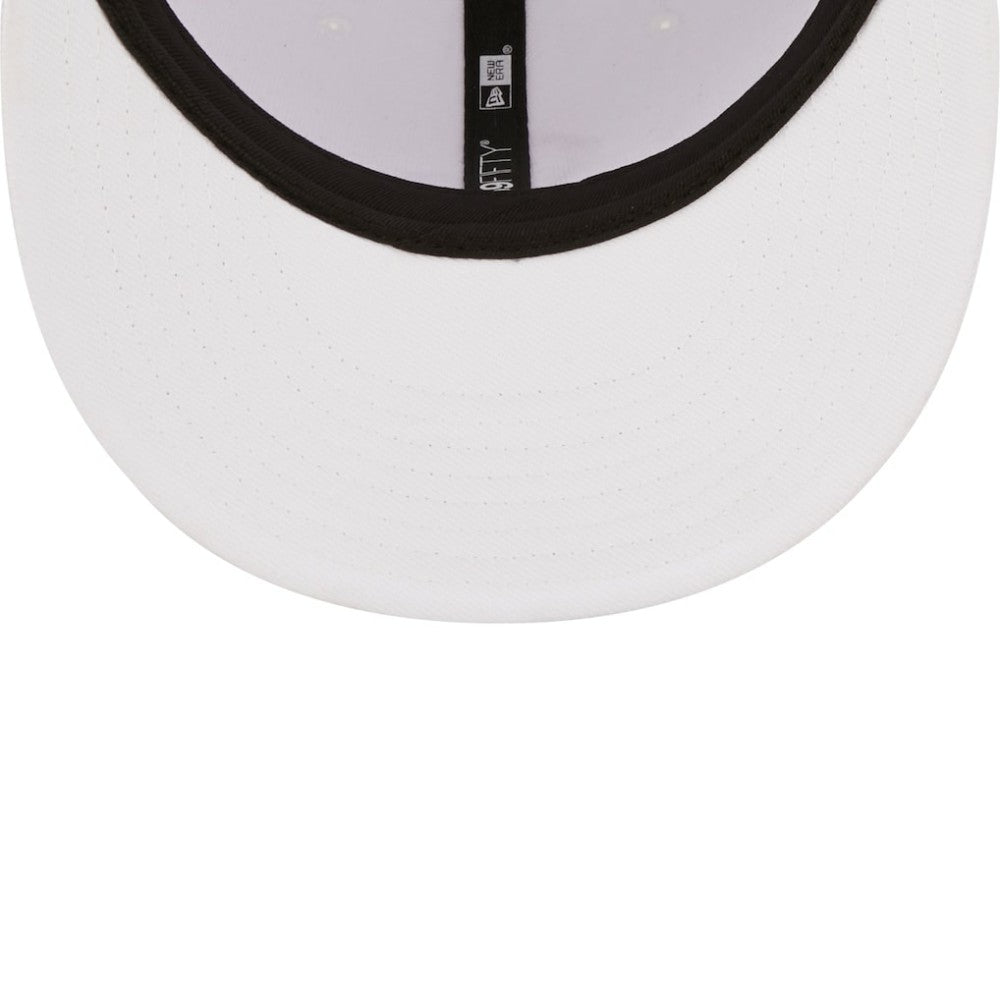 Colorado Rockies New Era White on White 59FIFTY Fitted Hat Hats - MLB
