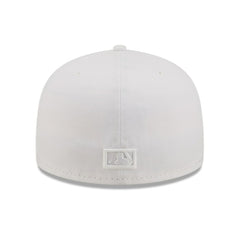 Houston Astros New Era White on White 59FIFTY Fitted Hat Hats - MLB