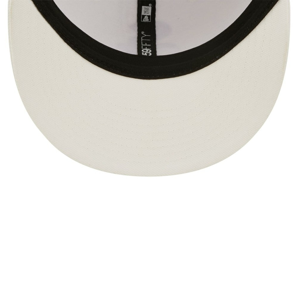Chicago White Sox New Era White on White 59FIFTY Fitted Hat Hats - MLB