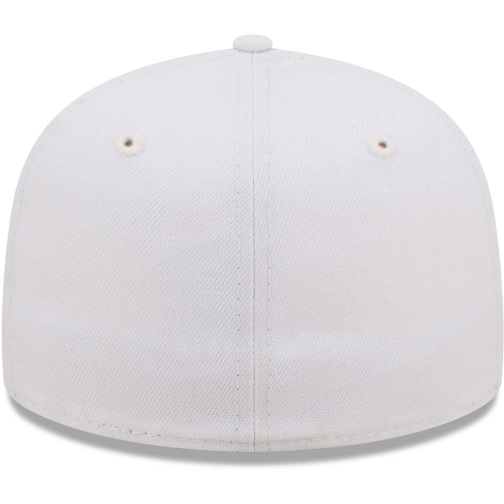 Philadelphia Phillies New Era White on White 59FIFTY Fitted Hat Hats - MLB