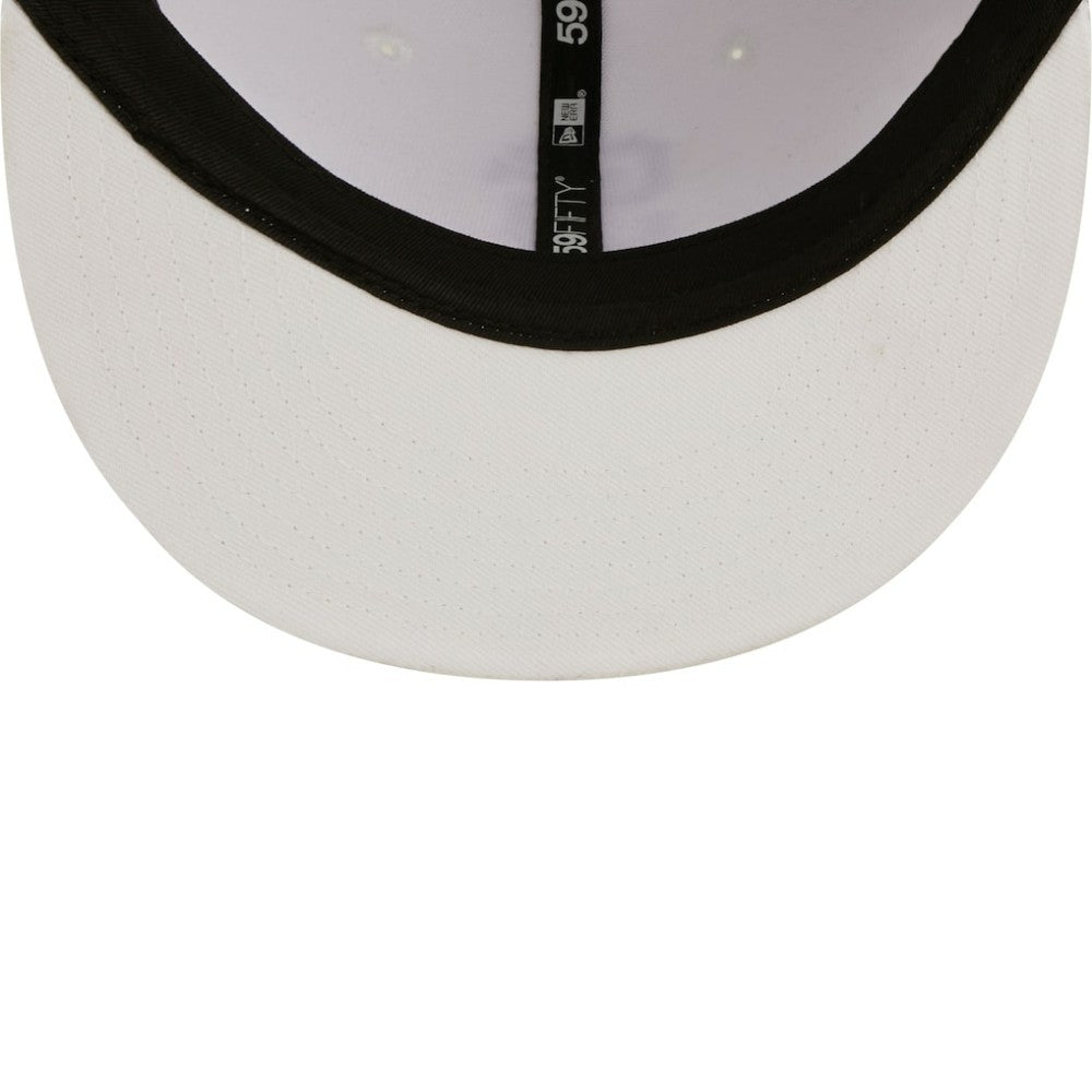 San Francisco Giants New Era White on White 59FIFTY Fitted Hat Hats - MLB