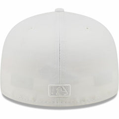 New York Yankees New Era White on White 59FIFTY Fitted Hat Hats - MLB