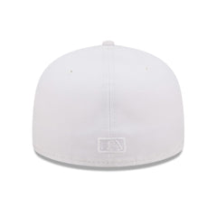 Los Angeles Angels New Era White on White 59FIFTY Fitted Hat Hats - MLB
