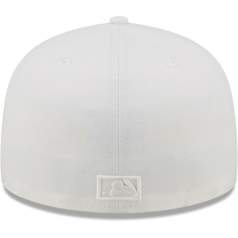 Washington Nationals New Era White on White 59FIFTY Fitted Hat Hats - MLB