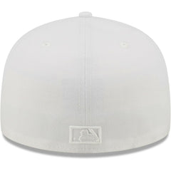 Washington Nationals New Era White on White 59FIFTY Fitted Hat Hats - MLB