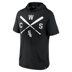 Chicago White Sox Fanatics Iconic Rebel Short Sleeve Hooded Top - MLB