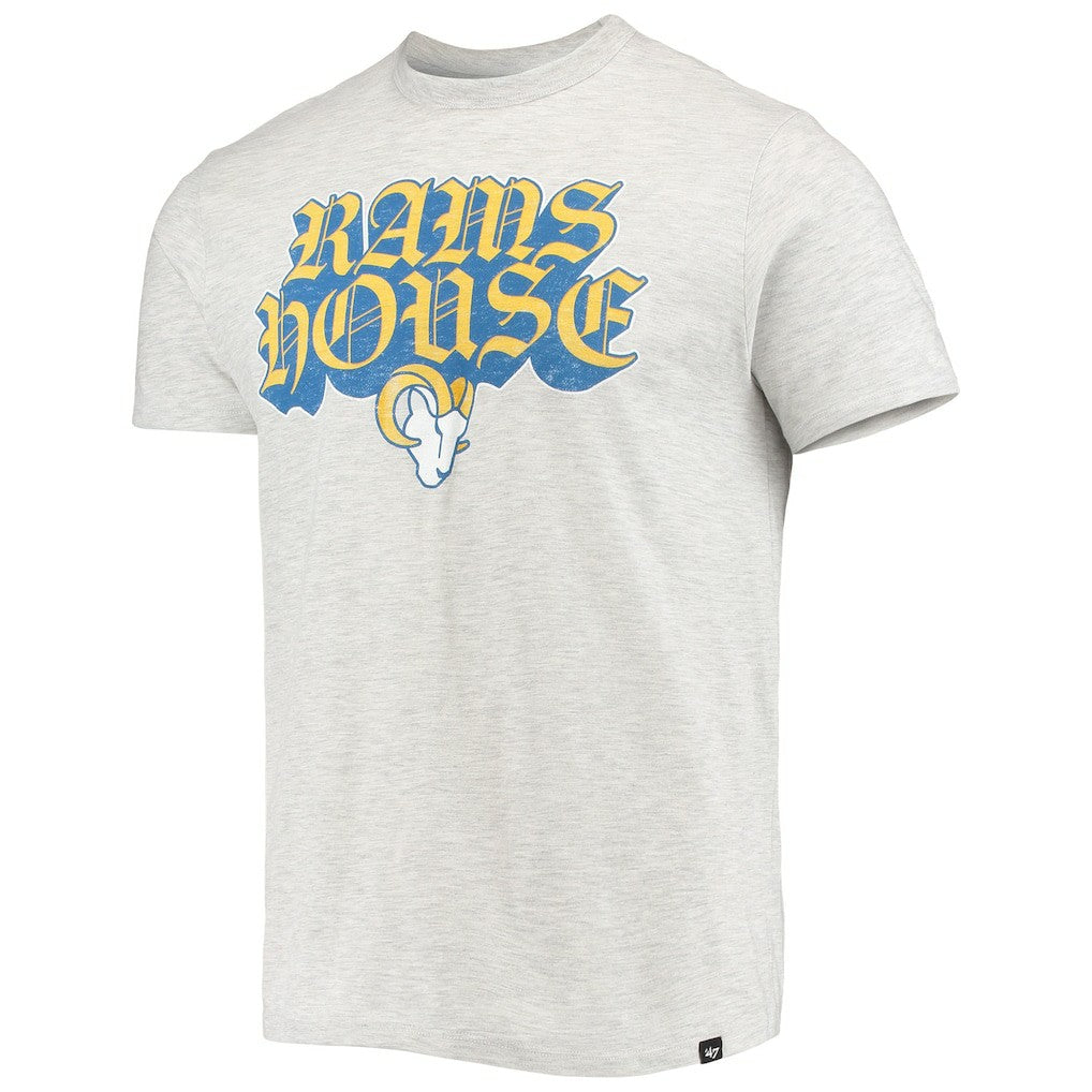 Los Angeles Rams '47 Team Franklin T-Shirt Heathered Gray | 47 brand
