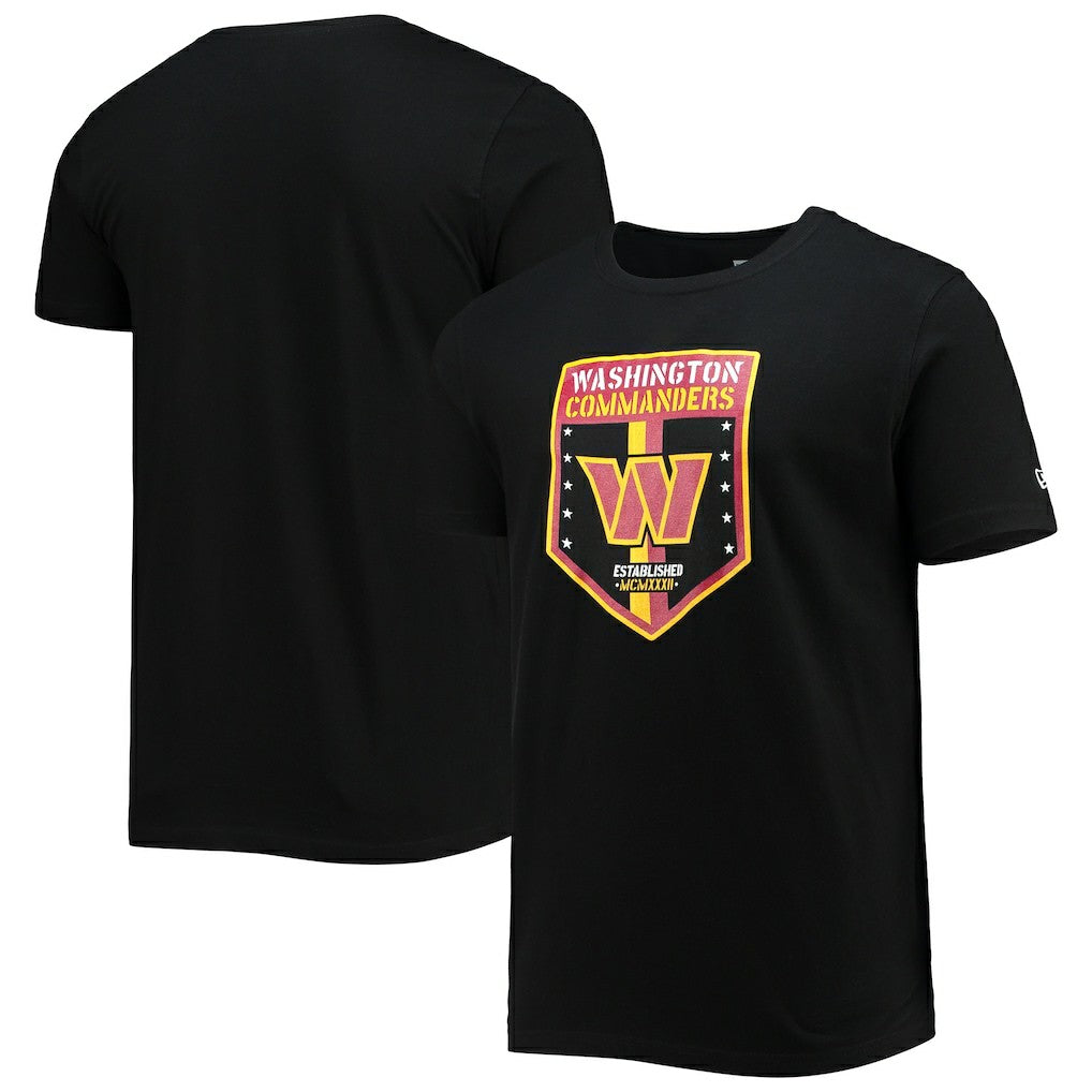 Washington Commanders New Era Team T-Shirt Black | NFL