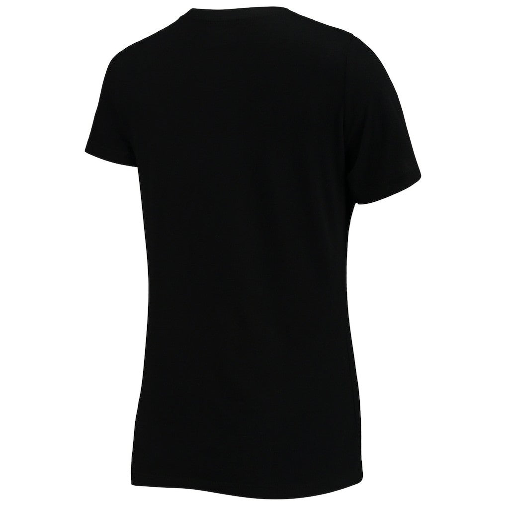 Washington Commanders New Era Women's V-Neck T-Shirt Black | NFL