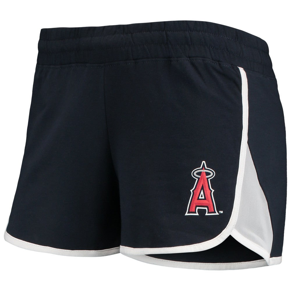 Los Angeles Angels New Era Women's Stretch French Terry Shorts - MLB