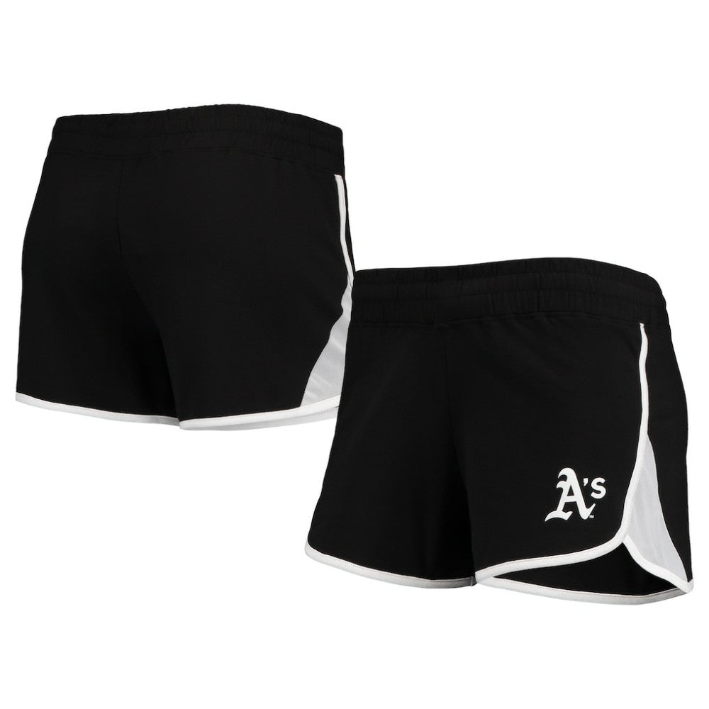 Athletics New Era Women's Stretch French Terry Shorts - MLB