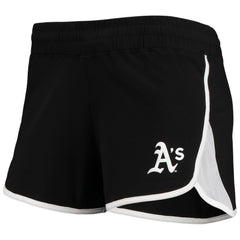 Athletics New Era Women's Stretch French Terry Shorts - MLB